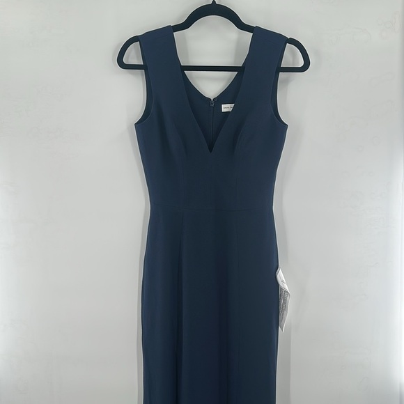 Dress the Population Sandra Maxi Dress Midnight Blue XS NWT - Picture 4 of 10